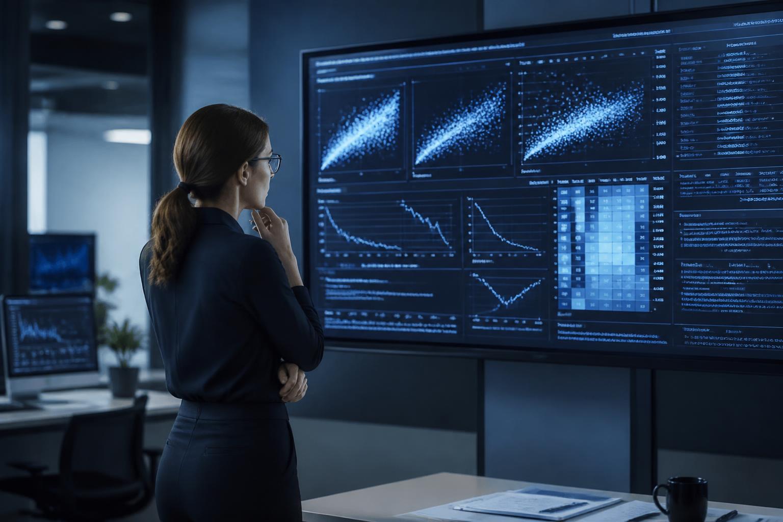 Biostatistician validating a cohort based aging model